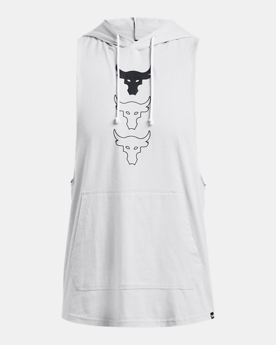 Men's Project Rock Sleeveless Hoodie Men's Project Rock Sleeveless Hoodie